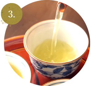 煎茶の淹れ方イメージ03